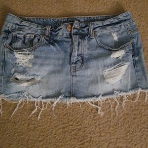 American Eagle Jean skirt. Size 8